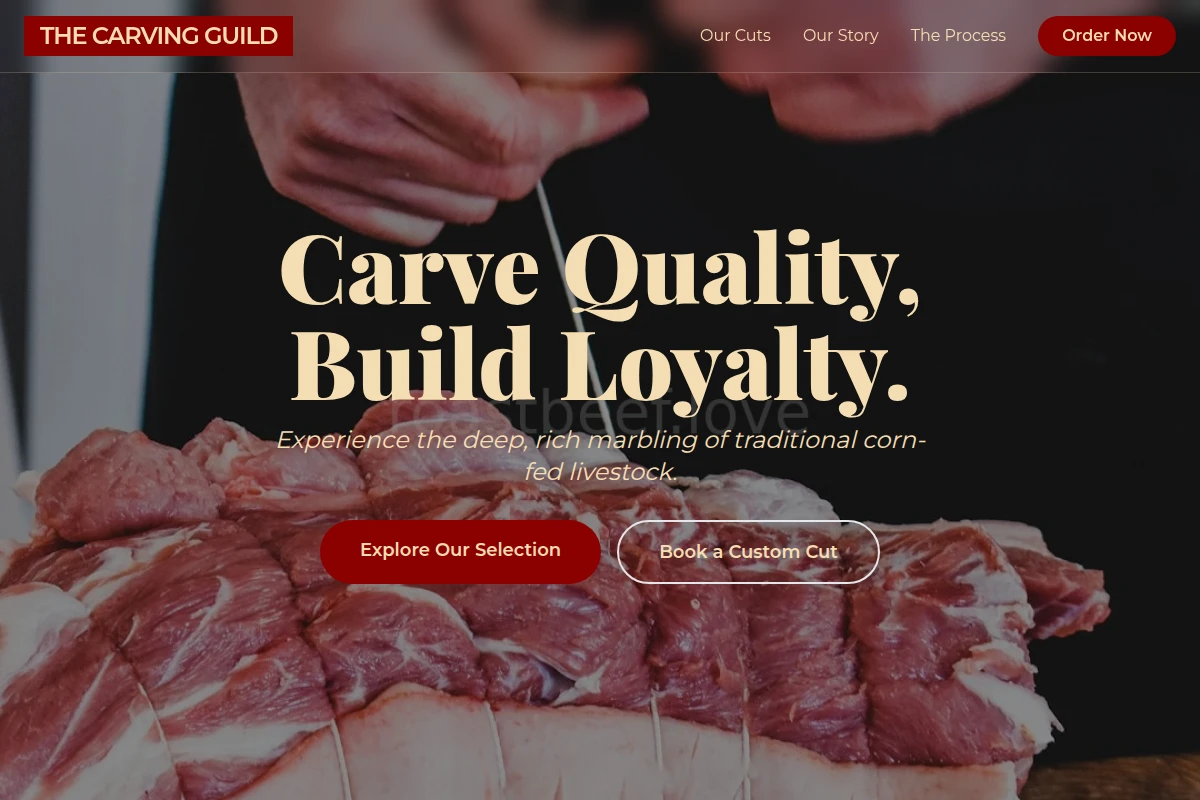 Corn-fed Butcher