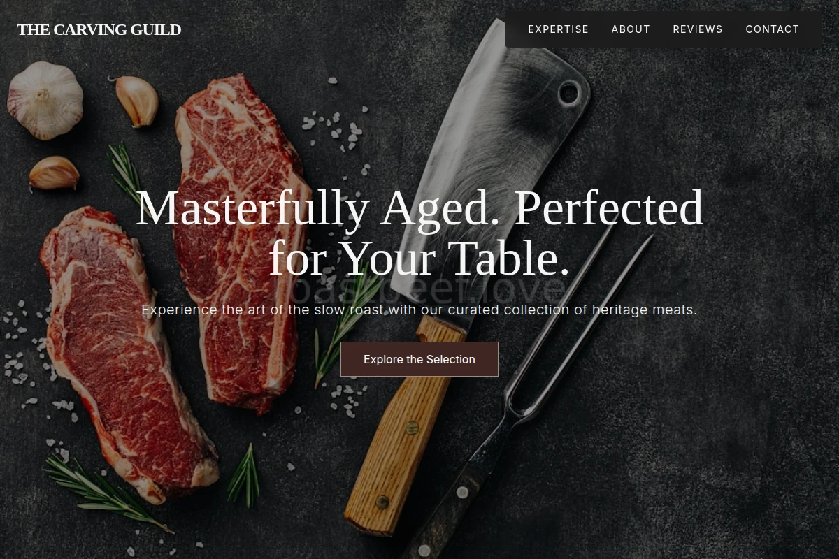 Slow-roast Butcher