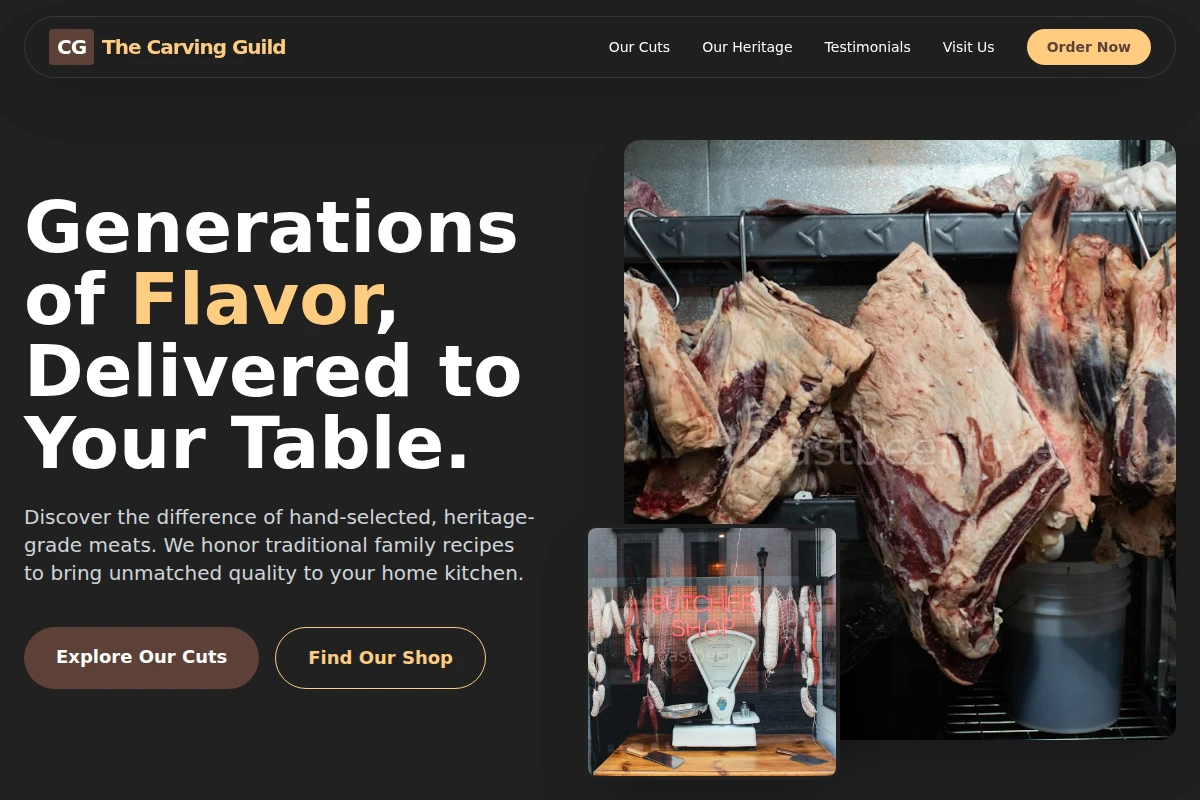 Family-recipe Butchery