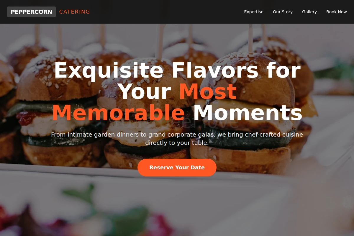 Peppercorn Catering