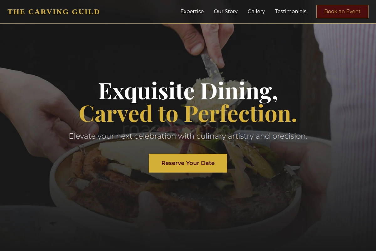 Carving-knife Catering