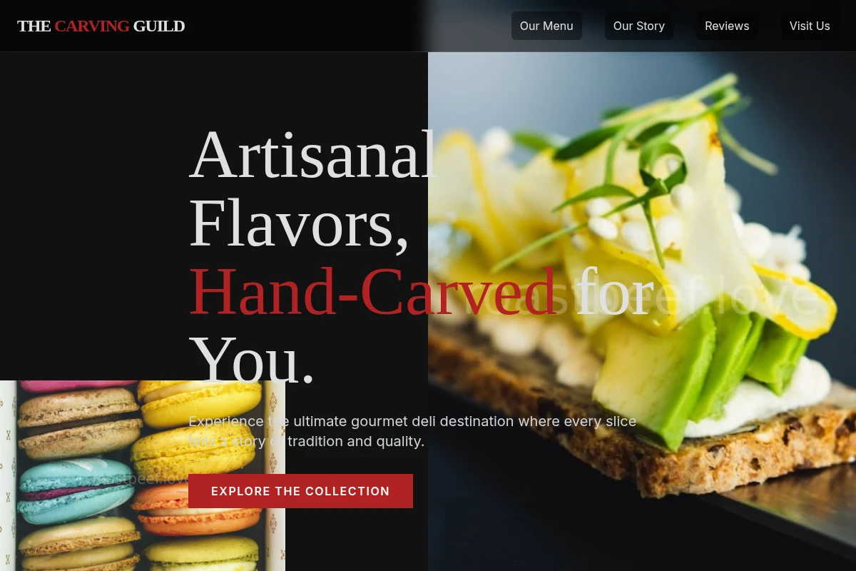 Gourmet Deli Food
