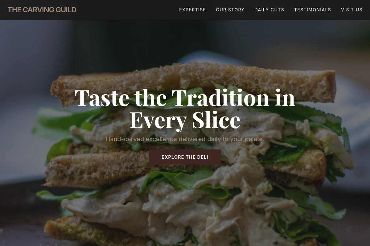 Cut Deli Food