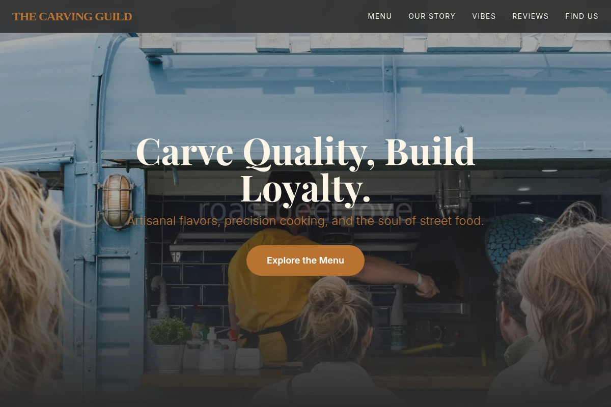 Traditional Food Truck