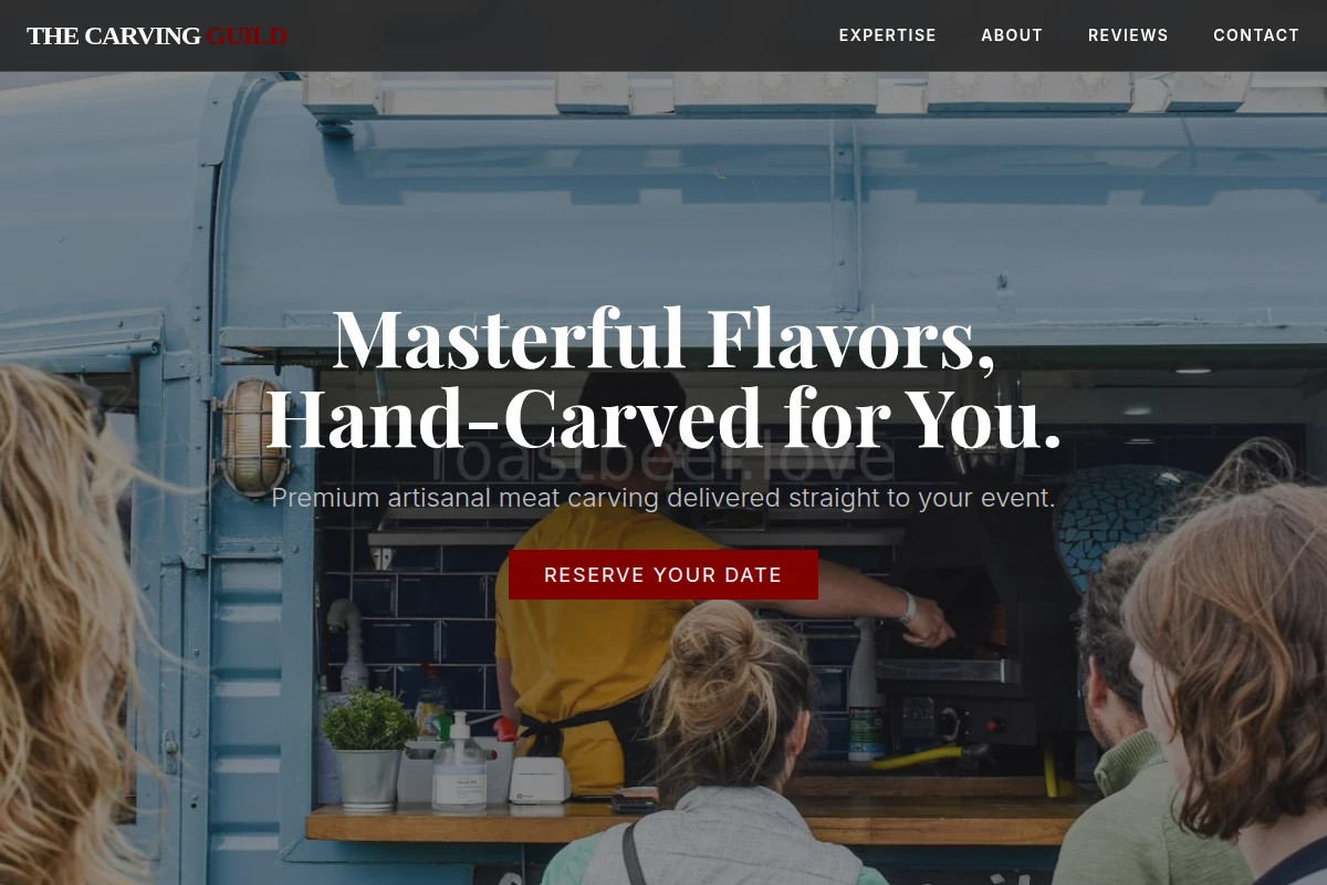 Carving Food Truck